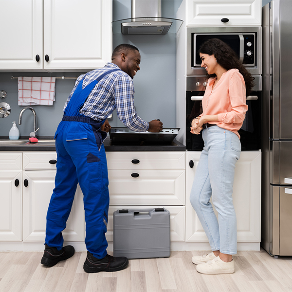 can you provide an estimate for cooktop repair before beginning any work in Lena LA